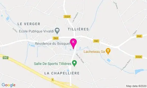 Localisation Lauriane Kerlo Gauthier