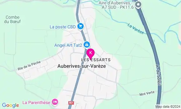 Localisation Carine Garcia Sanchez Berrodier