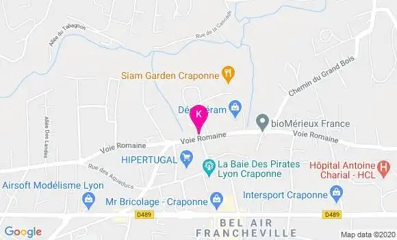 Localisation Florent Hauk