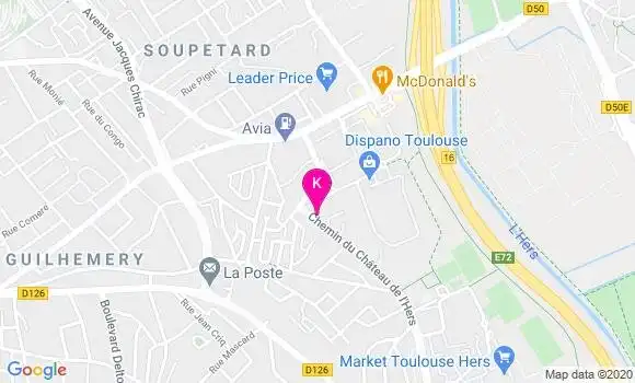Localisation Patrice Delmur