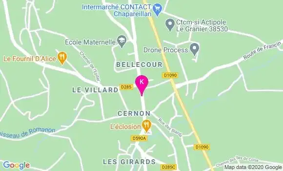 Localisation Marina Morel