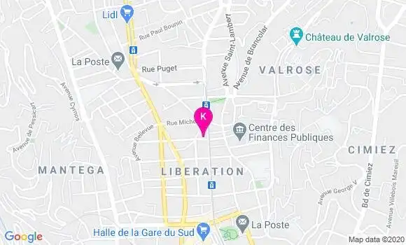 Localisation Johan Del Rey