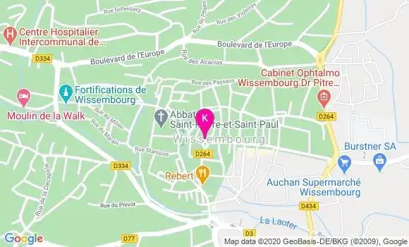 Localisation Laurence Wenner