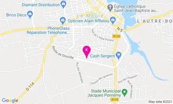 Localisation Martine Felix