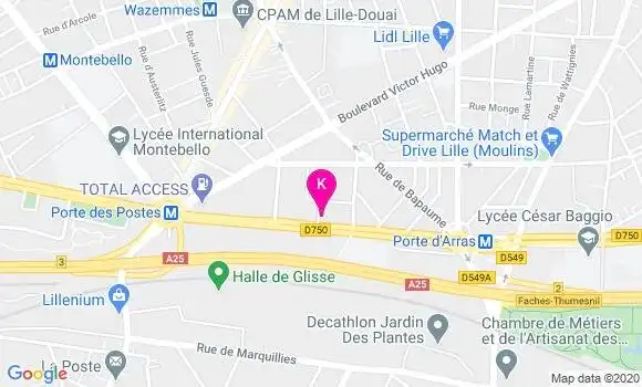 Localisation Nicolas Isaert
