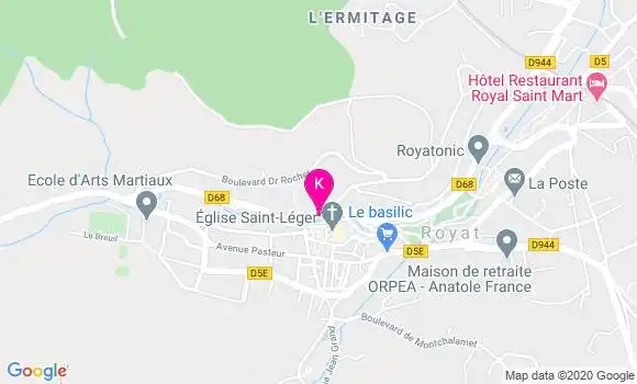 Localisation Jean Pierre Paulet