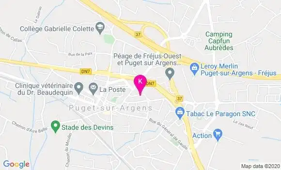 Localisation Aude Raulet