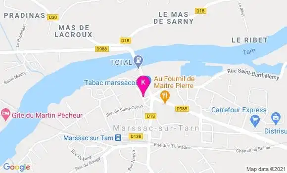 Localisation Claude Marty