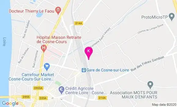 Localisation Caroline Grandjean