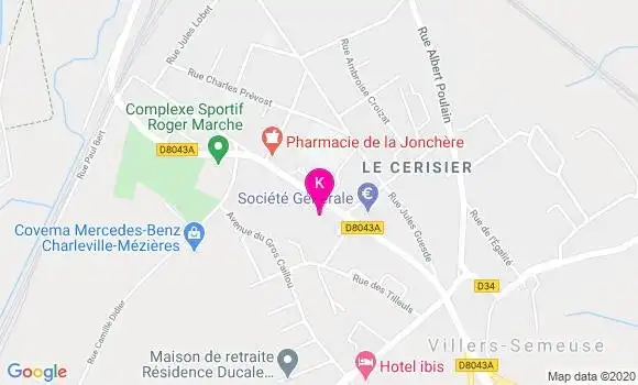 Localisation Nicolas Noel