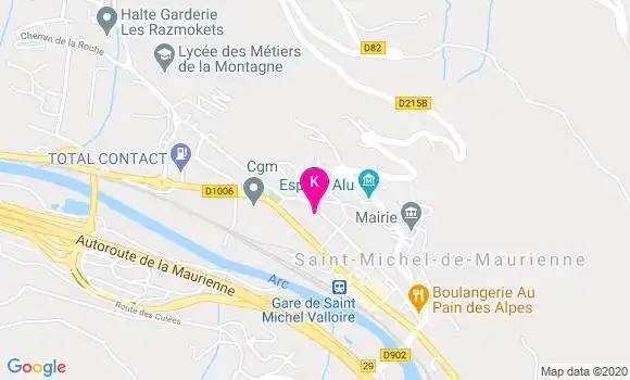 Localisation Karine Bodenan