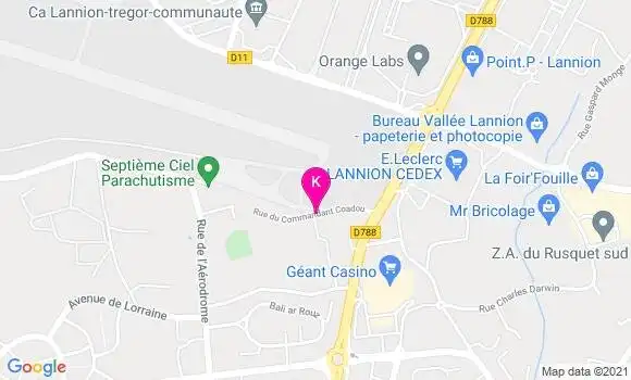 Localisation Youen Durand