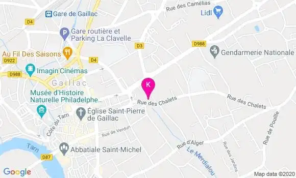 Localisation Cecile Mader
