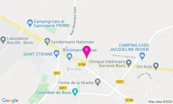 Localisation Marie Quehen