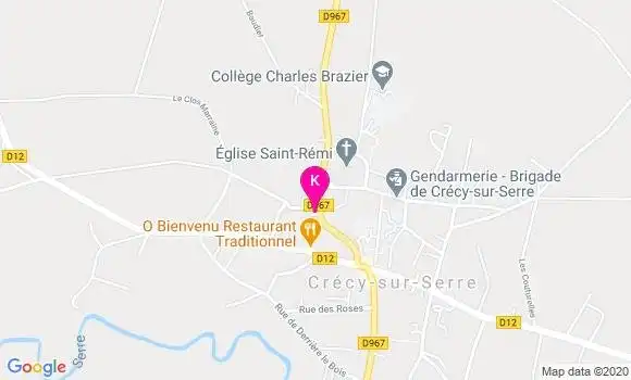 Localisation Catherine Guner