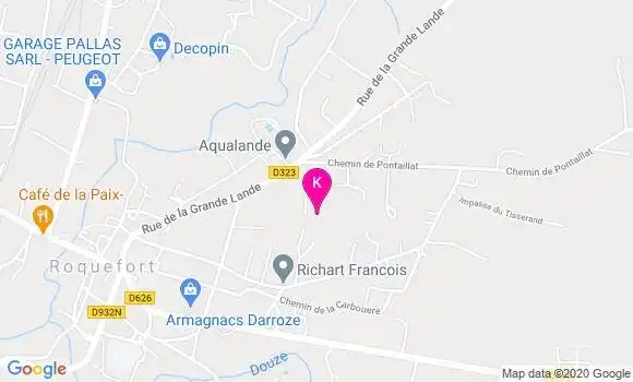 Localisation Cecile Monet