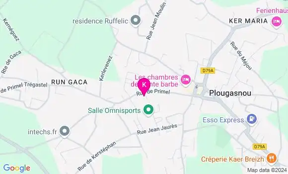 Localisation Nadine Bonel