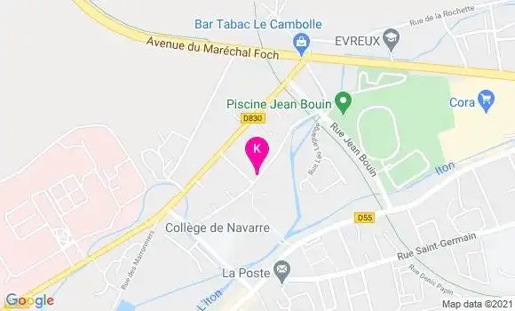 Localisation Pascal Cosme