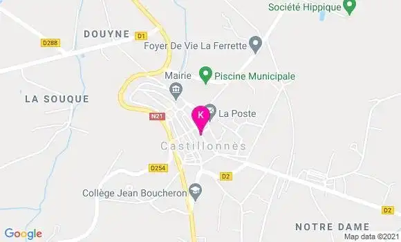 Localisation Marielle Guerin Saurs