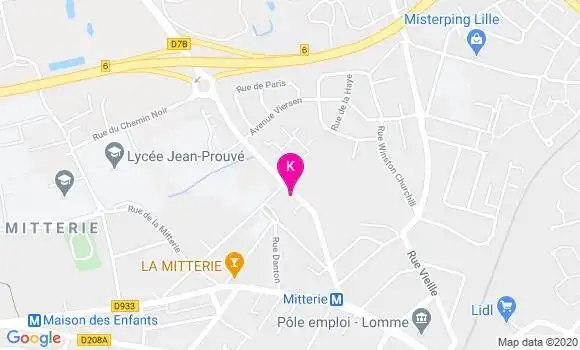 Localisation Fabien Berte