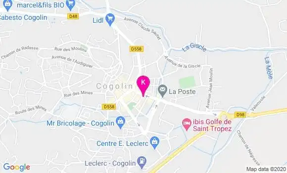 Localisation Jean Yves Lorente