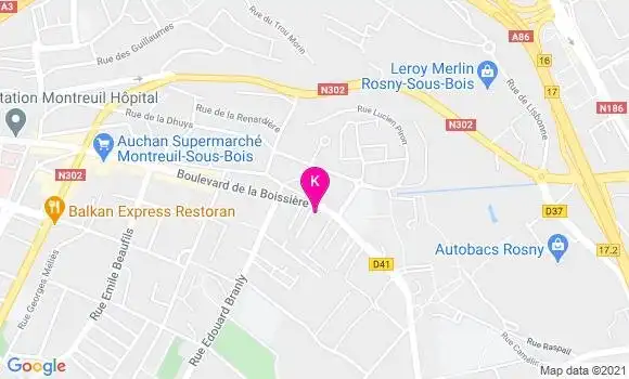 Localisation Michel Soussan