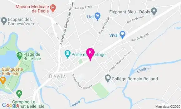 Localisation Viviane Samain