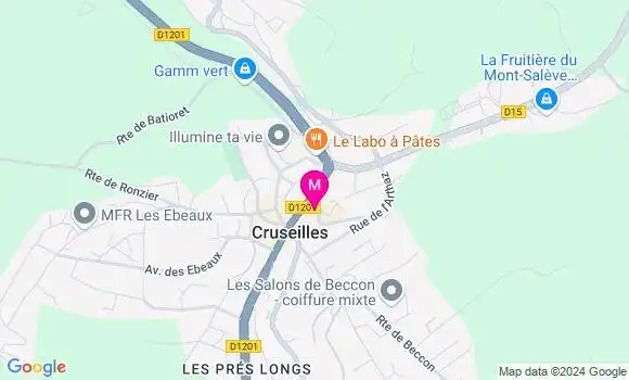 Localisation Odile Tartayre