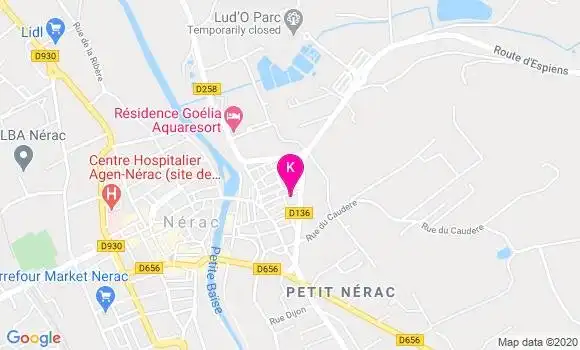 Localisation Domitille Lecoq Martin