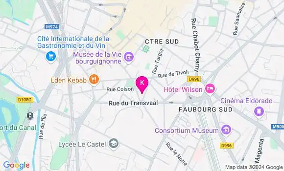 Localisation Pauline Prudent