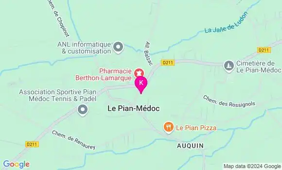 Localisation Maxence Ricaud Dussarget