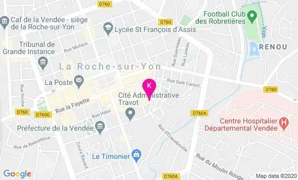 Localisation Emilie Dupont