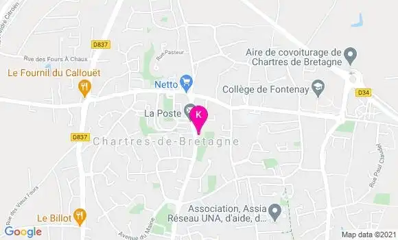 Localisation Catherine Le Lay