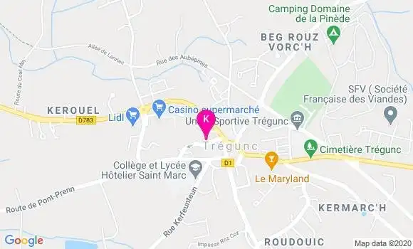 Localisation Morgane Le Floch