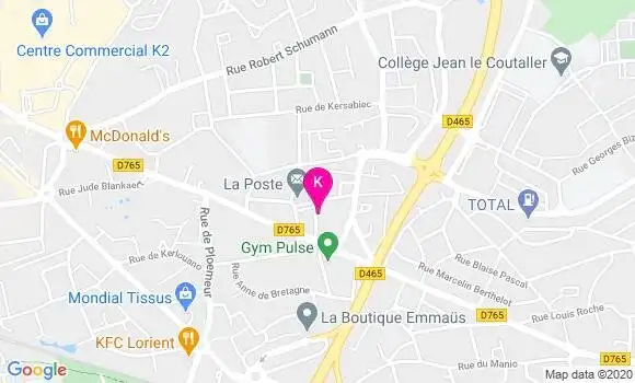 Localisation Jean Marc Plantier