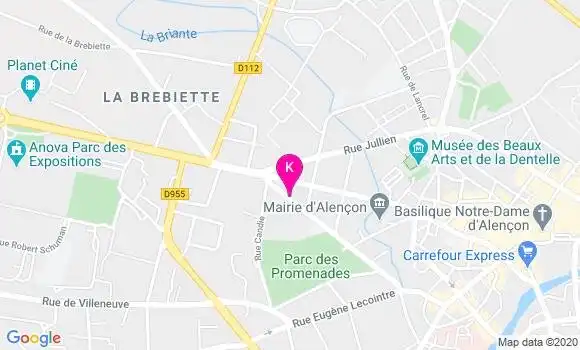 Localisation Claire Lajoinie