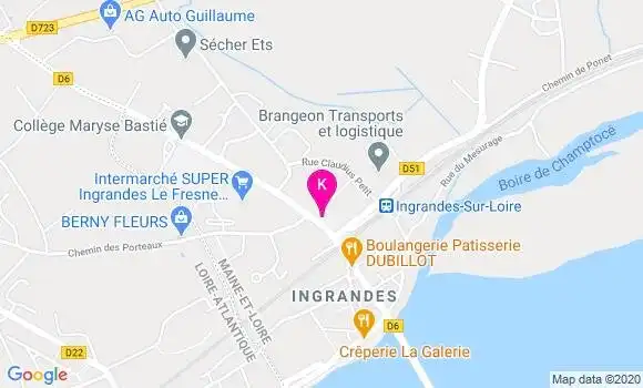Localisation Patrice Guitet