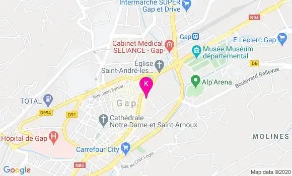 Localisation Fabian Palluel
