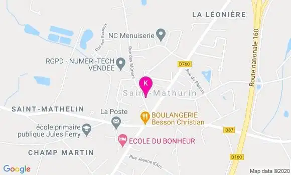 Localisation Benedicte Prouteau