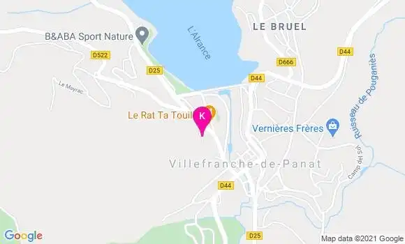 Localisation Francoise Andre Maritan