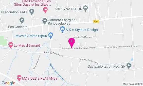 Localisation Sabine Pasturel