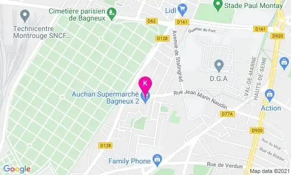 Localisation Francois Guilbert