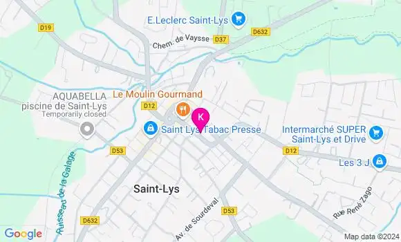 Localisation Marie Sophie Castelle