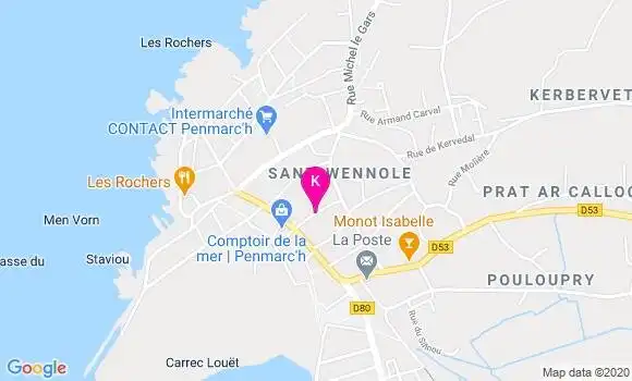 Localisation Valerie Blondiau