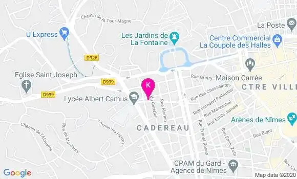 Localisation Xavier Charpiot