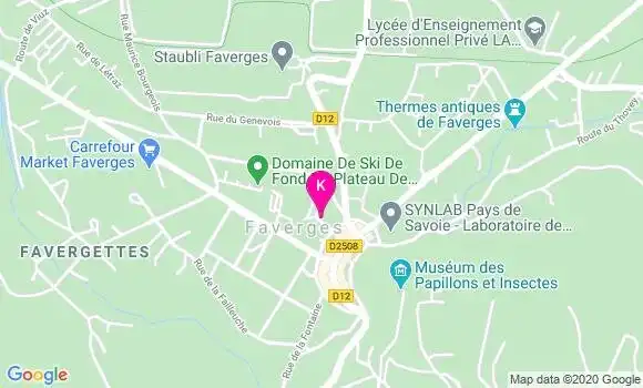 Localisation Camille Windal