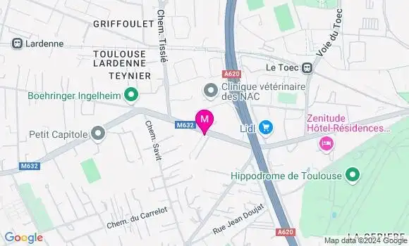 Localisation Marie Laborde