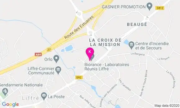 Localisation Geraldine Comtet