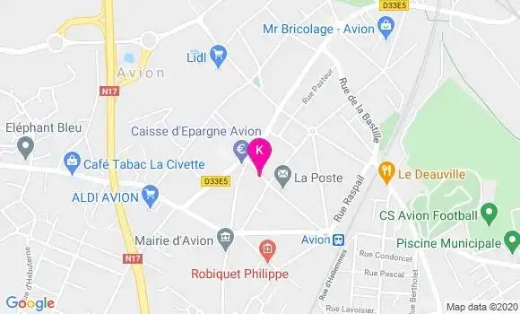 Localisation Philippe Bajenski