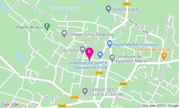 Localisation Erwann Evain